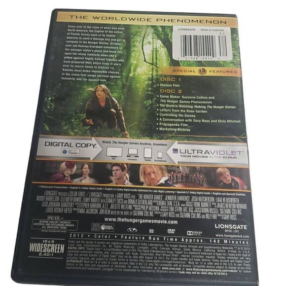 The Hunger Games DVD - Picture 2 of 7
